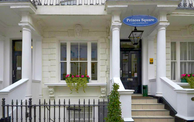 The exterior of Kyriad Hotel London