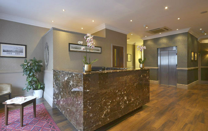 Reception at Kyriad Hotel London