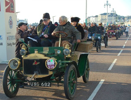 London to Brighton Veteran Car Run at Hyde Park