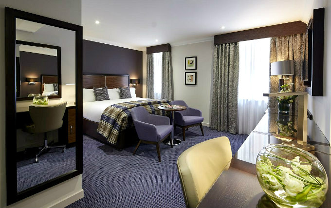 A double room at Sir Christopher Wren Hotel & Spa