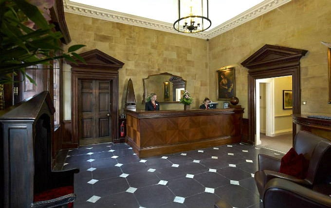 The friendly Reception staff at Sir Christopher Wren Hotel & Spa will offer you a warm welcome