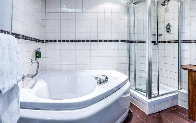 Relax in the bath after a long day