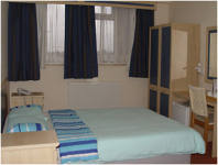 A Typical Double Room at Family Hotel