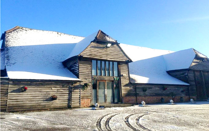 The exterior of Bury Lodge Hotel