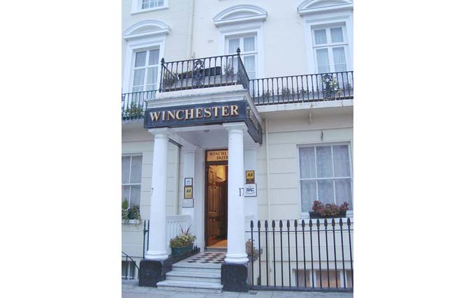 An exterior view of Winchester Hotel London