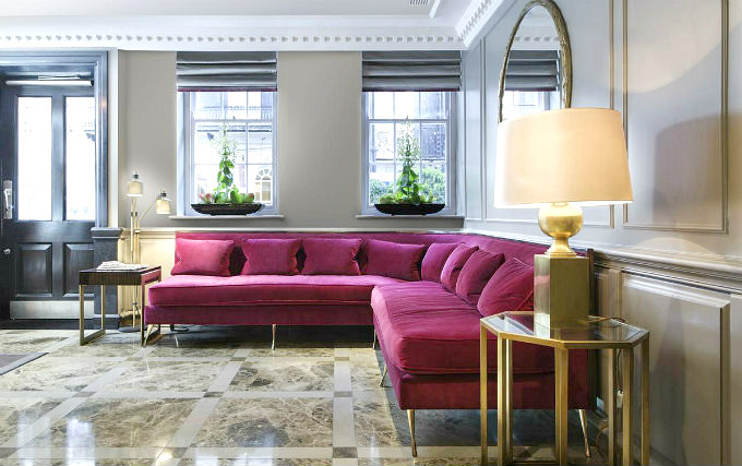 A typical room at Flemings Mayfair Hotel