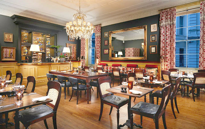 Enjoy dinner in the dining room