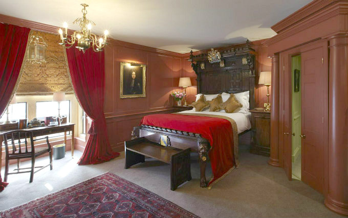 A comfortable double room at Hazlitts Hotel