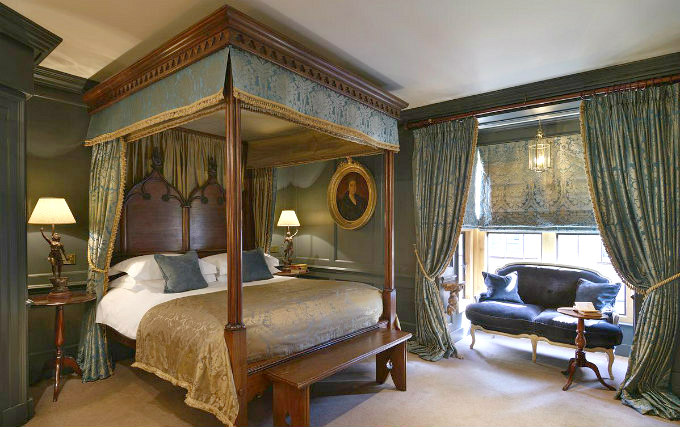 A typical double room at Hazlitts Hotel