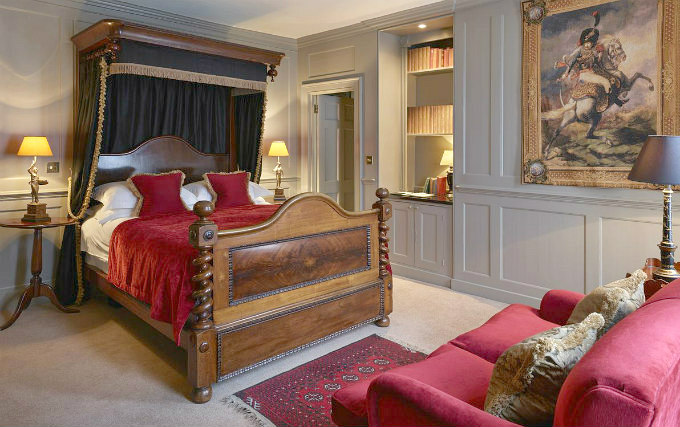 A comfortable double room at Hazlitts Hotel