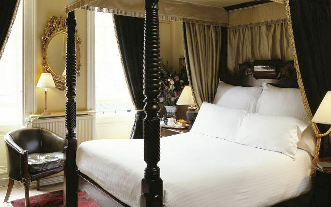 A comfortable double room at Hazlitts Hotel