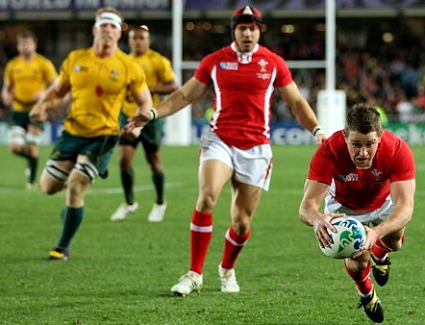 Rugby World Cup  at Olympic Stadium, South Africa Vs USA, London