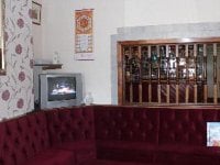 The guest lounge at The Travellers Rest