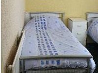 A twin room at The Travellers Rest