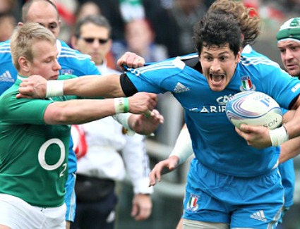 Rugby World Cup at Olympic Stadium, Ireland Vs Italy, London