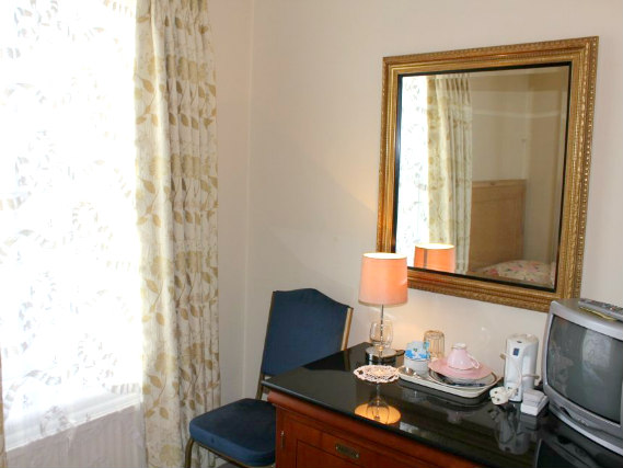 A typical room at Hotel Sergul