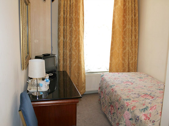 A single room at Hotel Sergul