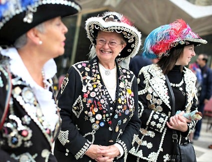 Pearly Kings and Queens Harvest Festival at Guildhall