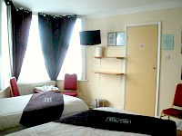 Typical twin room at Jims Guest House