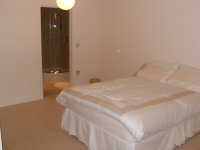 A typical double bedroom