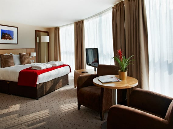 A double room at Clayton Crown Hotel