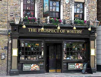 The Prospect of Whitby, London