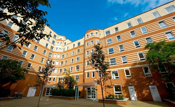 An exterior view of Stamford Street Apartments