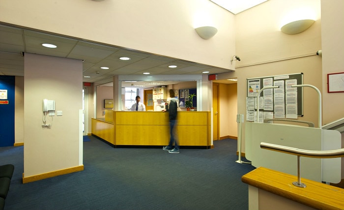 Reception will be pleased to help