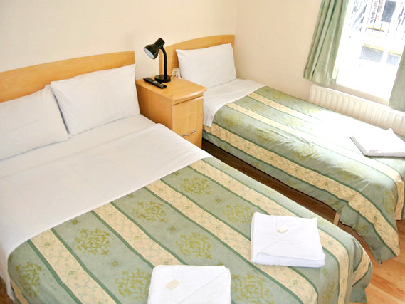 Triple rooms at Belgrove Hotel are the ideal choice for groups of friends or families