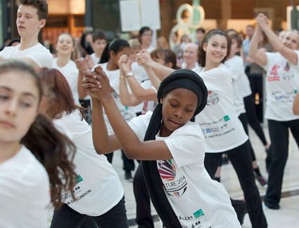 Big Dance at Sadlers Wells Theatre, London