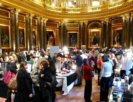 City Christmas Fair at Drapers Hall, London