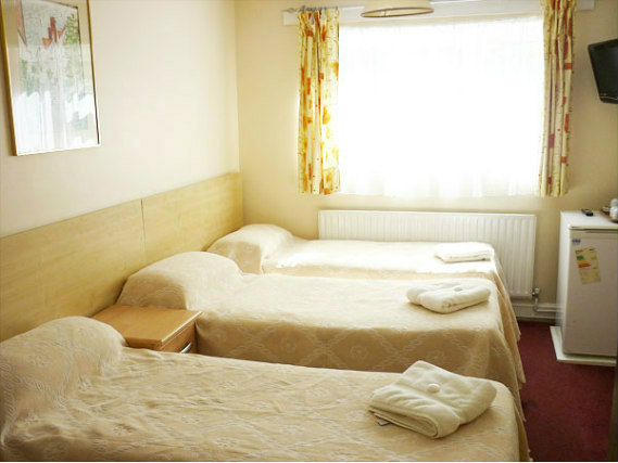 Triple rooms at The Acton Town Hotel are the ideal choice for groups of friends or families