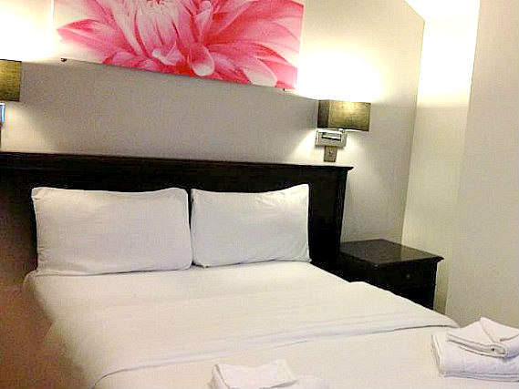 A double room at The Bridge Park Hotel is perfect for a couple