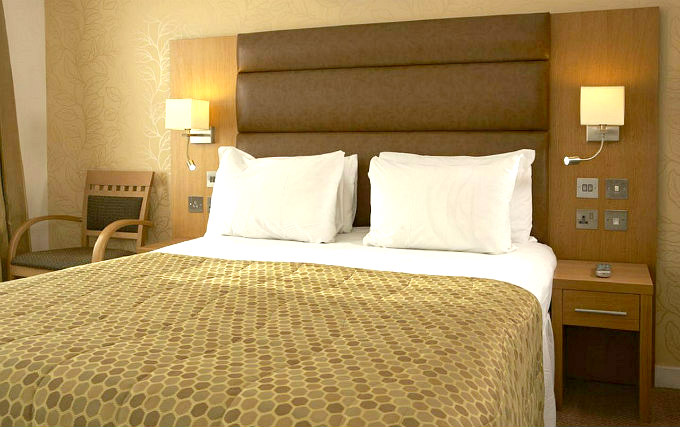 A double room at Ibis Styles London Gloucester Road