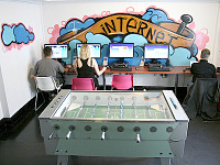 Games room and internet