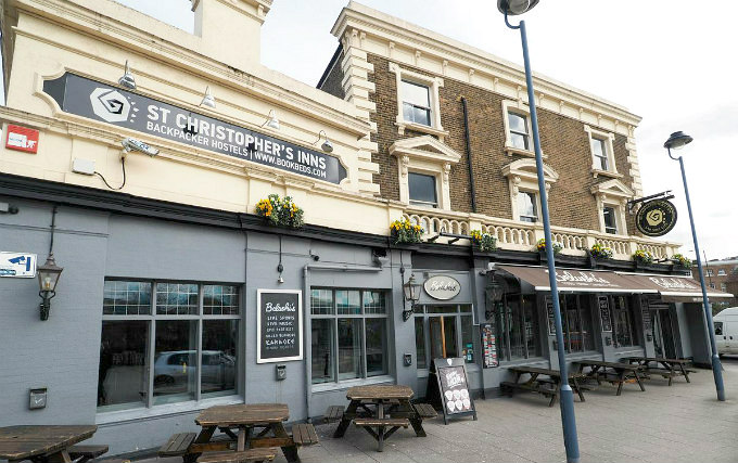 The exterior of St Christophers Inn - Greenwich