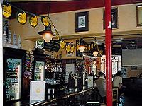 The lively bar at St Christopher's Inn Greenwich