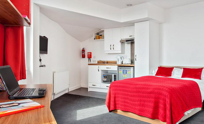 A typical room at Student Haus Wembley
