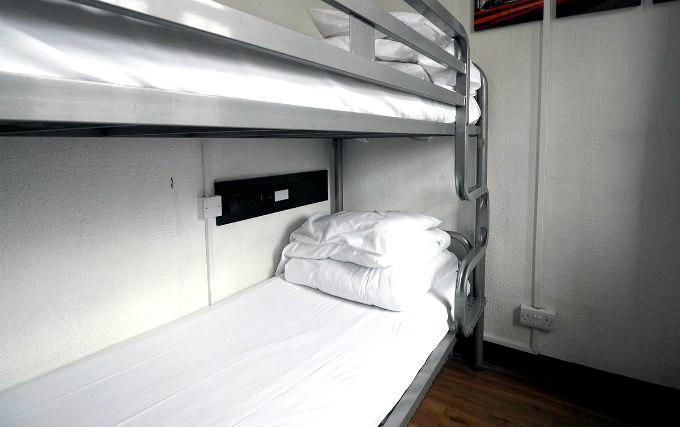 A twin room at St Christophers Inn Camden