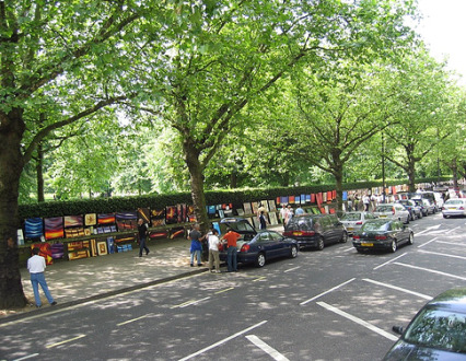 Bayswater, Central London by Hyde Park