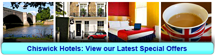 Chiswick Hotels: Book from only £8.67 per person!