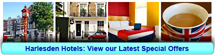 Harlesden Hotels: Book from only £12.00 per person!