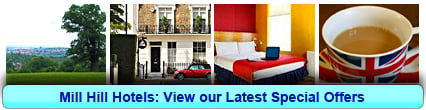 Mill Hill Hotels: Book from only £8.67 per person!