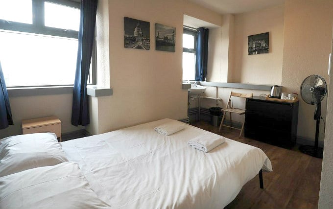 A double room at St Christophers Shepherds Bush