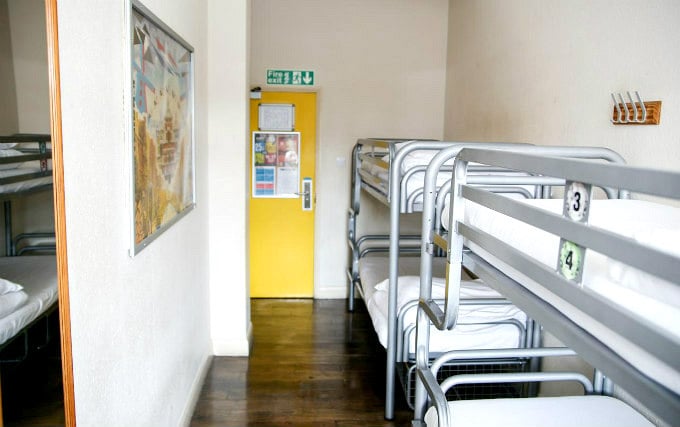 A typical quad room at St Christophers Shepherds Bush