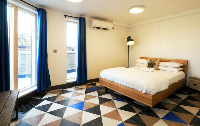 A comfortable double room at St Christophers Village