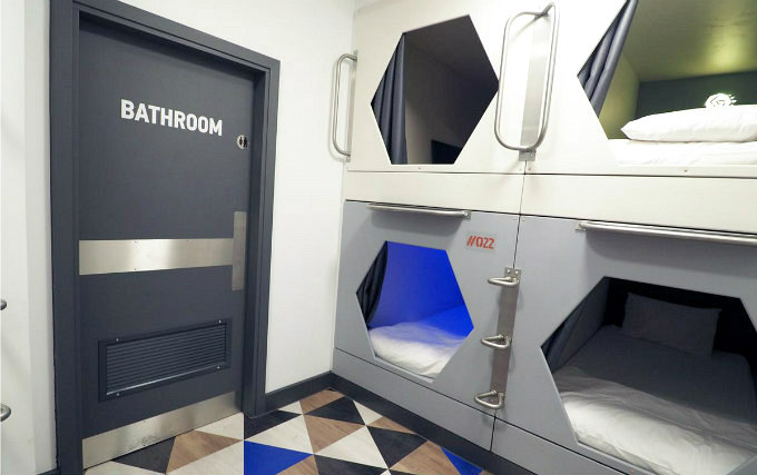 A typical quad room at St Christophers Village