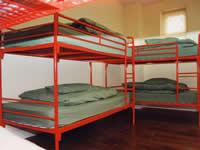 A dorm room at St Christopher's Village