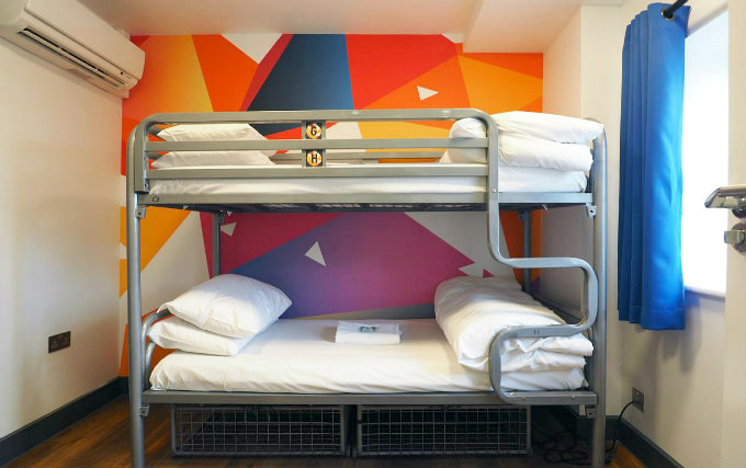 Twin room at St Christophers Village