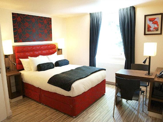 A double room at Simply Rooms and Suites